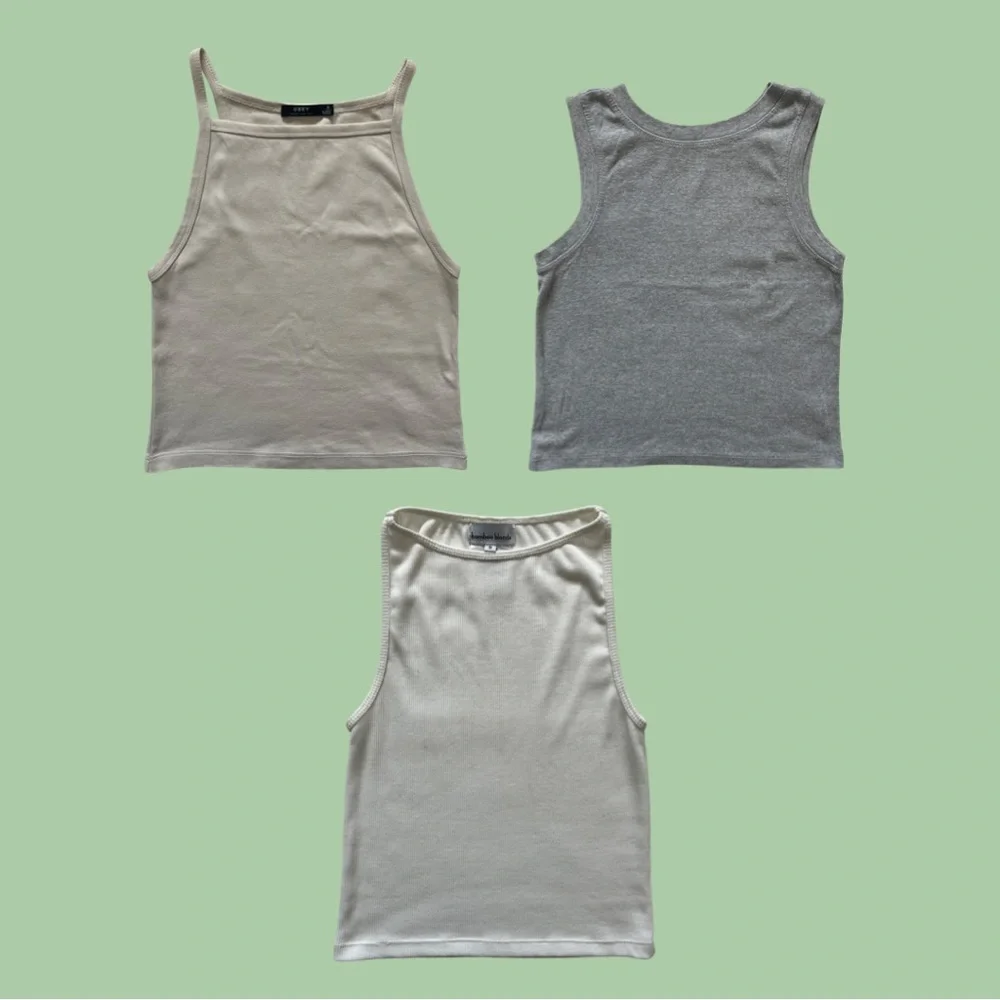 Neutral Tank Top Bundle - Picture 1 of 7